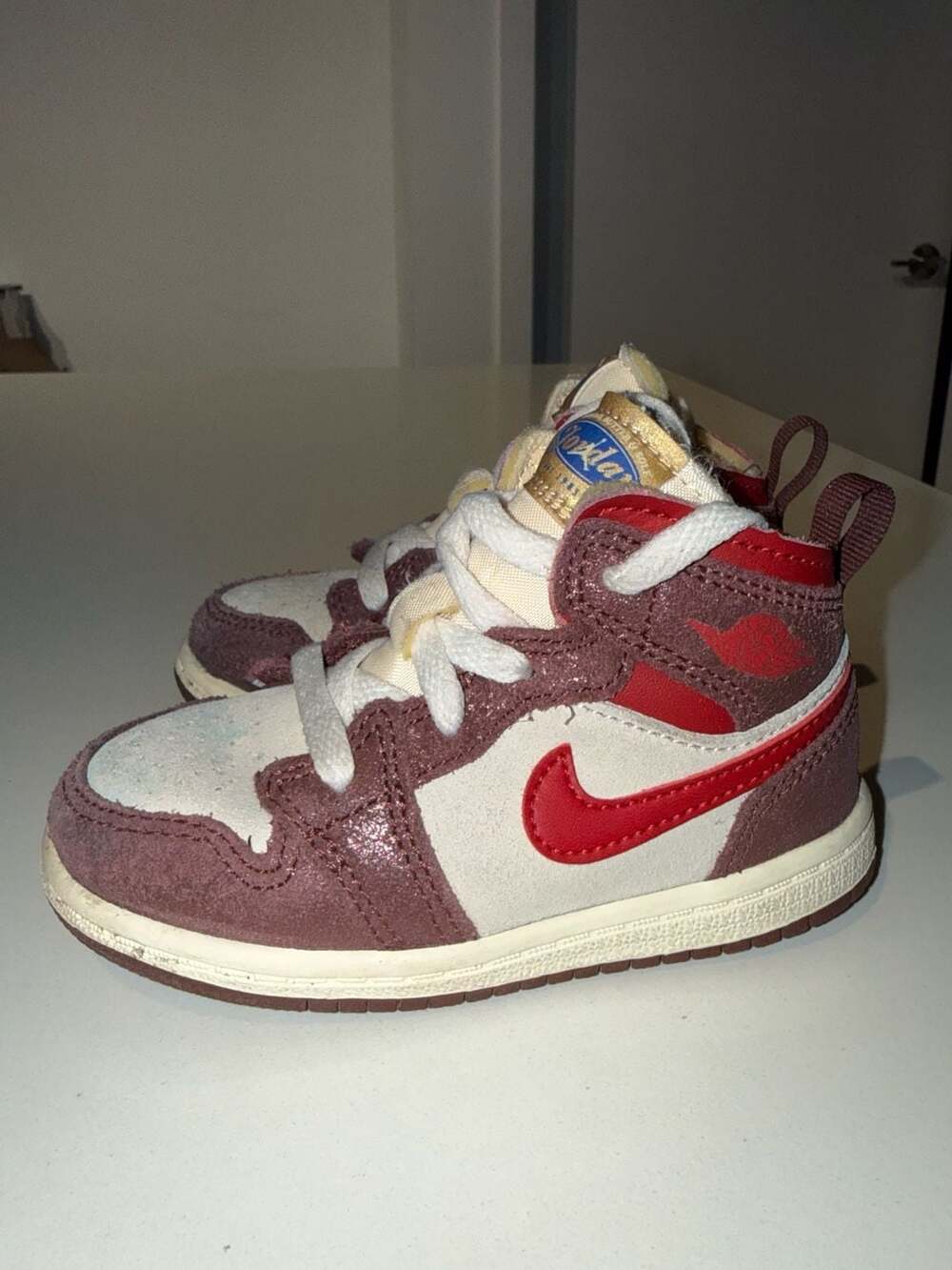 Nike Air Jordan 1 Mid TD 'Bread & Butter' Toddler Size 7C